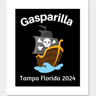 Gasparilla Pirate Festival 2024 - Tampa Florida Posters and Art